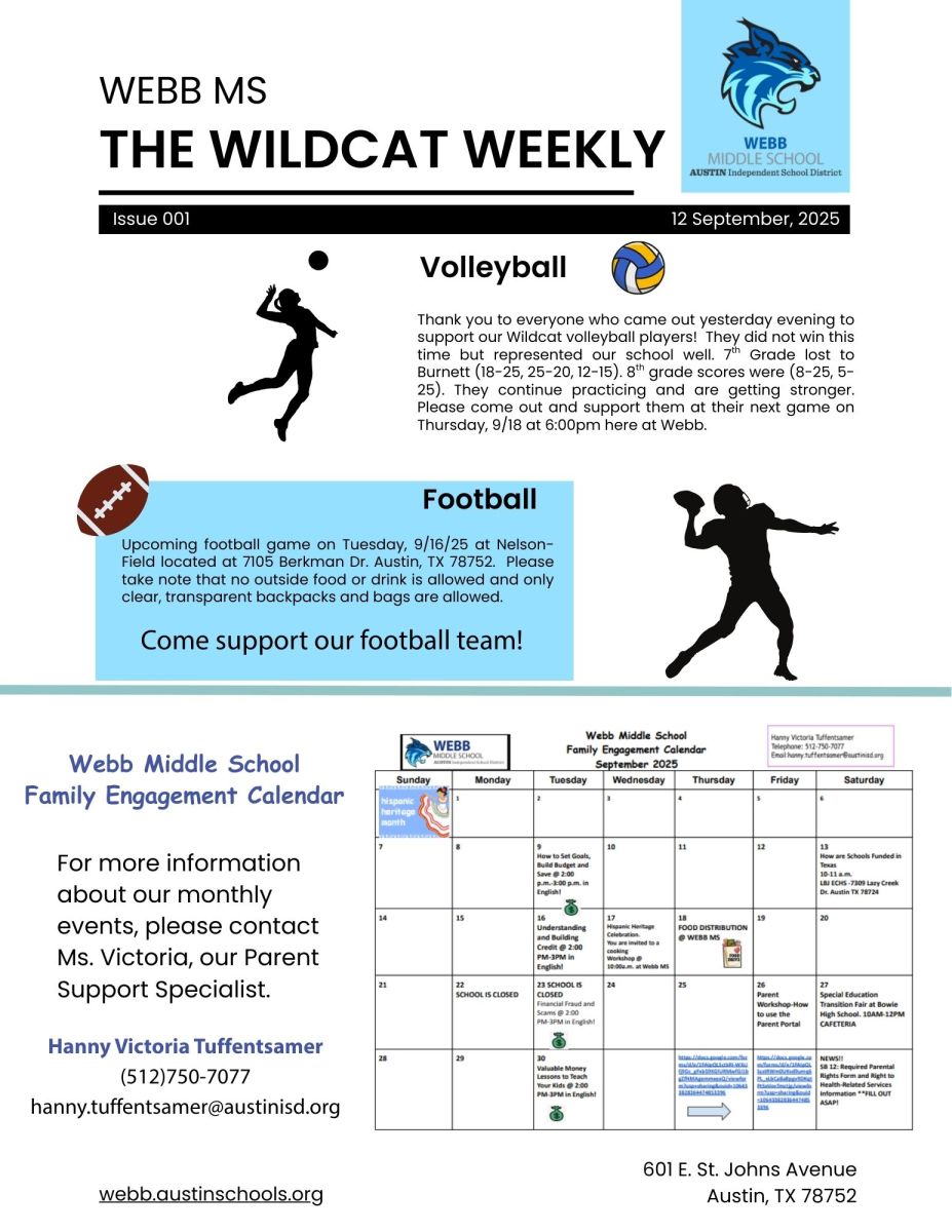 Newsletter page two - linked on page
